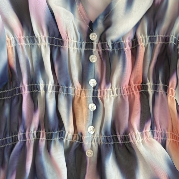 Steve Madden Printed Puff Sleeve Top Women’s Size Small. Never worn. - Picture 5 of 5